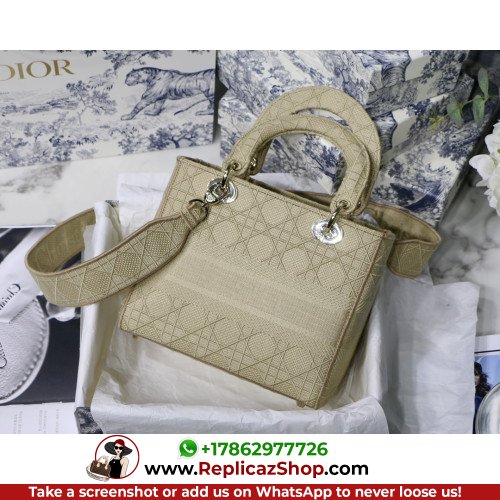 Dior Lady Dior 24cm Medium - Image 6