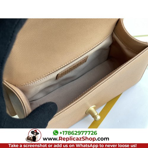 Chanel Boy Bag Caviar 20cm Small Lushentic AAAAA grade replica - Image 8