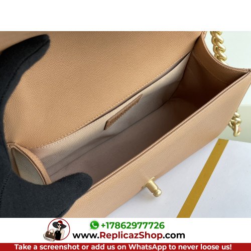 Chanel Boy Bag Caviar 25cm Medium Lushentic AAAAA grade replica - Image 5