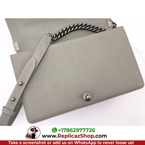 Chanel Boy Bag Caviar 28cm New Medium Lushentic AAAAA grade replica - Image 10