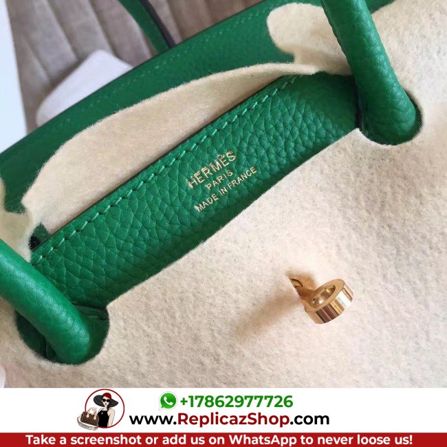 Hermes Bamboo Clemence Birkin 35cm Lushentic AAAAA Grade Replica - Image 8