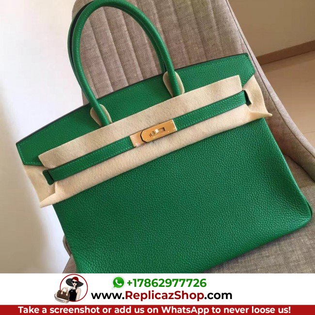 Hermes Bamboo Clemence Birkin 35cm Lushentic AAAAA Grade Replica