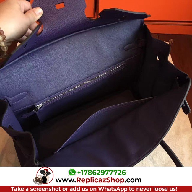 Hermes Iris Clemence Birkin 35cm Lushentic AAAAA Grade Replica - Image 3
