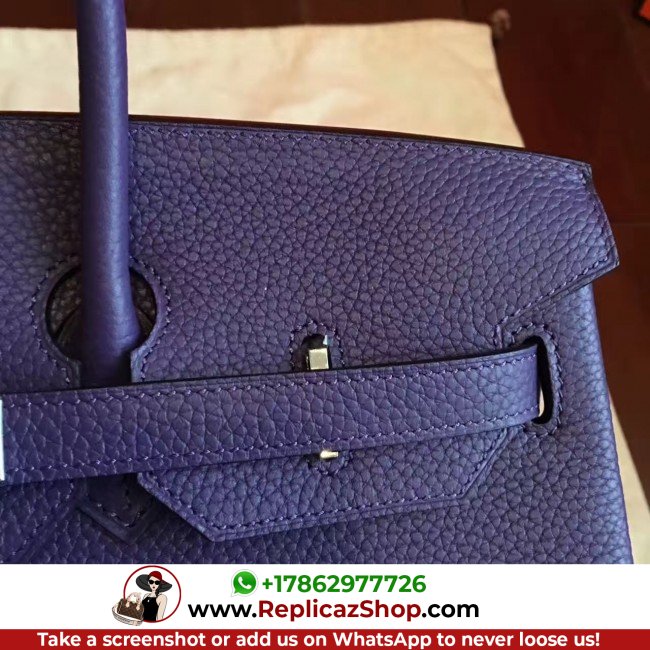 Hermes Iris Clemence Birkin 35cm Lushentic AAAAA Grade Replica - Image 6