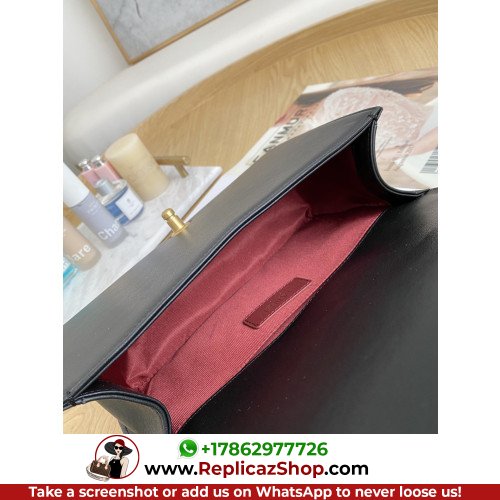 Chanel Boy Bag Caviar 25cm Medium Lushentic AAAAA grade replica - Image 2