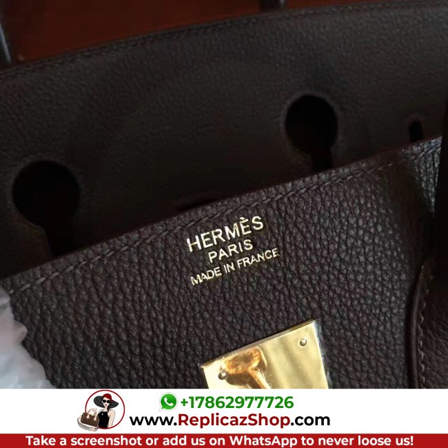 Hermes Cafe Clemence Birkin 35cm Lushentic AAAAA Grade Replica - Image 5