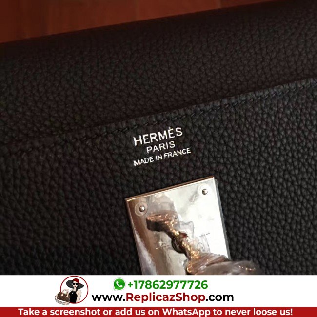 Black Clemence Kelly Retourne 32cm Lushentic AAAAA Grade Replica - Image 3