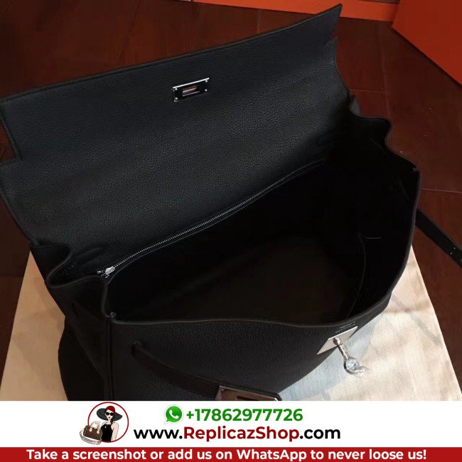 Black Clemence Kelly Retourne 32cm Lushentic AAAAA Grade Replica - Image 4