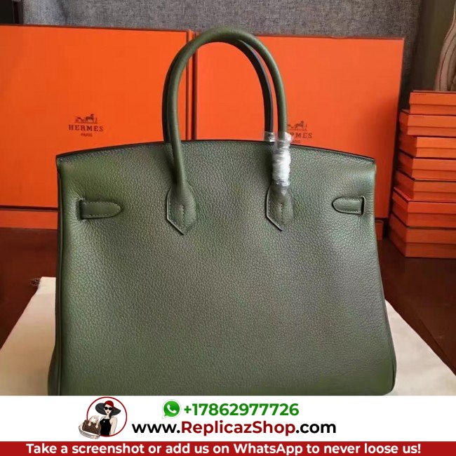 Hermes Canopee Clemence Birkin 35cm Lushentic AAAAA Grade Replica - Image 4