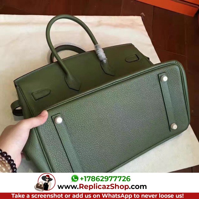 Hermes Canopee Clemence Birkin 35cm Lushentic AAAAA Grade Replica - Image 5