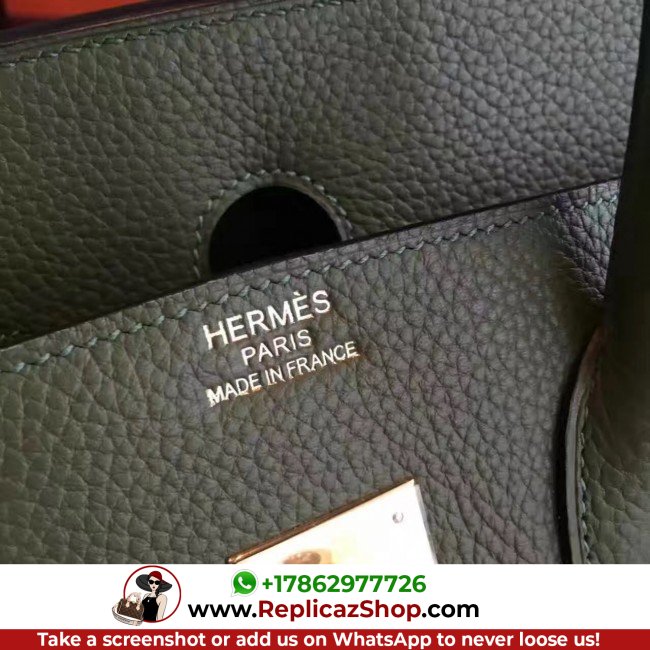 Hermes Canopee Clemence Birkin 35cm Lushentic AAAAA Grade Replica - Image 8