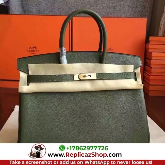 Hermes Canopee Clemence Birkin 35cm Lushentic AAAAA Grade Replica