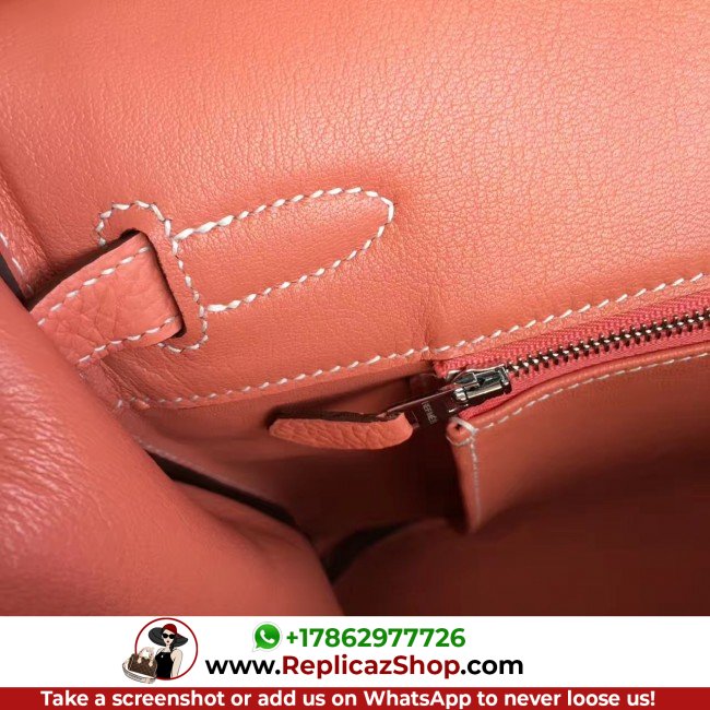 Hermes Crevette Clemence Birkin 35cm Lushentic AAAAA Grade Replica - Image 4