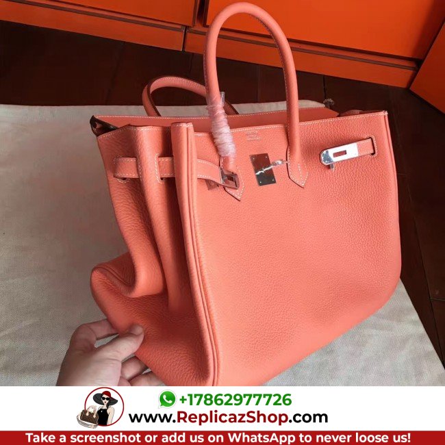 Hermes Crevette Clemence Birkin 35cm Lushentic AAAAA Grade Replica - Image 6