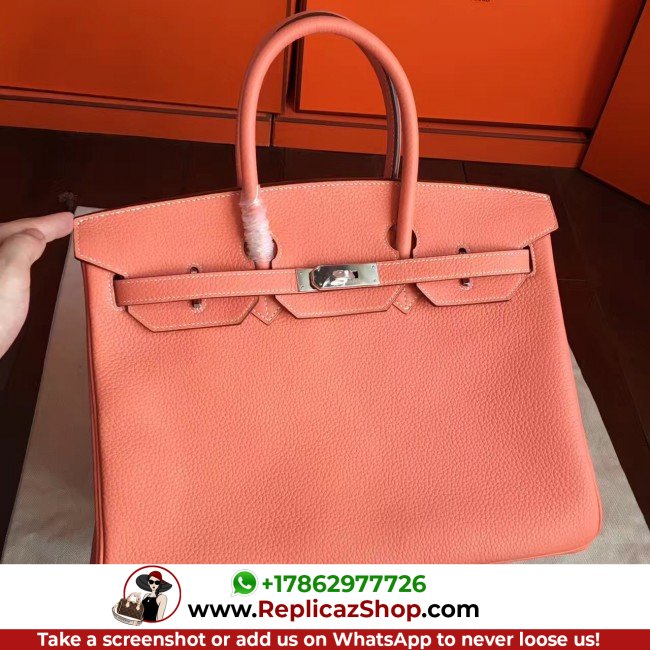 Hermes Crevette Clemence Birkin 35cm Lushentic AAAAA Grade Replica