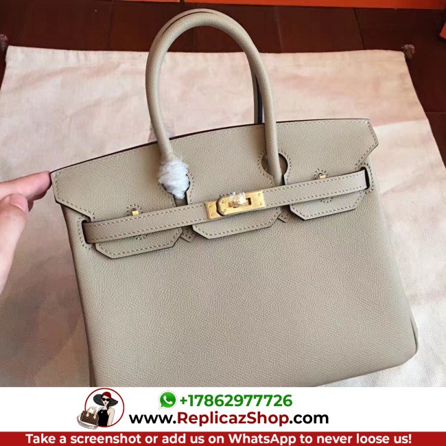 Hermes Grey Epsom Birkin 25cm Lushentic Grade Replica