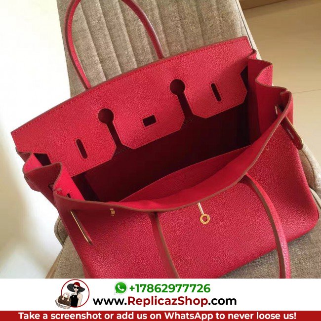 Hermes Blue Electric Birkin 30cm Crocodile Niloticus Lushentic AAAAA Grade Replica - Image 6