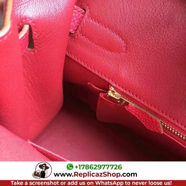 Hermes Blue Electric Birkin 30cm Crocodile Niloticus Lushentic AAAAA Grade Replica - Image 8