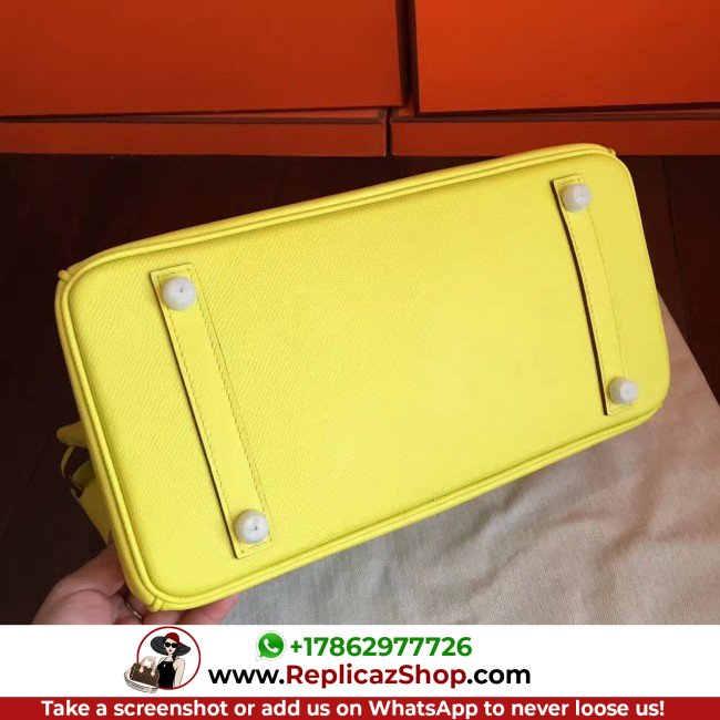Hermes Soufre Epsom Birkin 30cm Lushentic AAAAA Grade Replica - Image 5