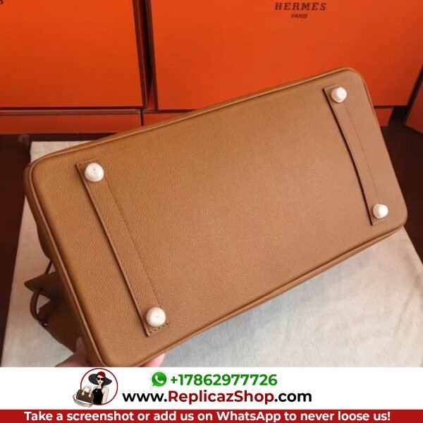 Hermes Brown Epsom Birkin 35cm Lushentic AAAAA Grade Replica - Image 5