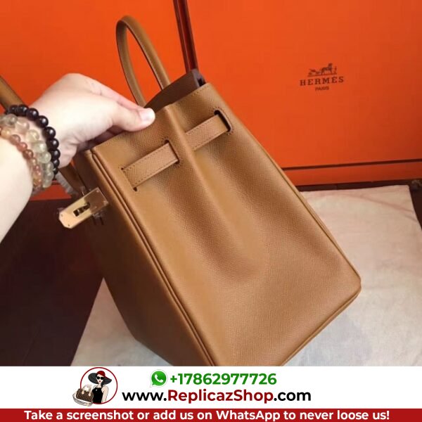 Hermes Brown Epsom Birkin 35cm Lushentic AAAAA Grade Replica - Image 8