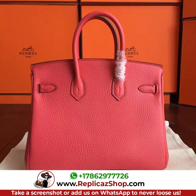 Hermes Bougainvillier Clemence Birkin 25cm Lushentic AAAAA Grade Replica - Image 7