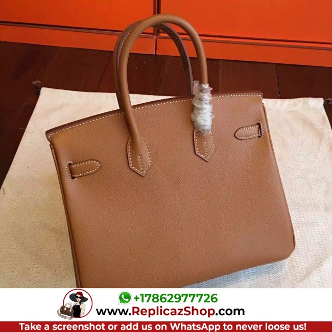 Hermes Brown Epsom Birkin 25cm Lushentic AAAAA Grade Replica - Image 2