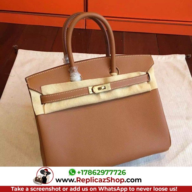 Hermes Brown Epsom Birkin 25cm Lushentic AAAAA Grade Replica