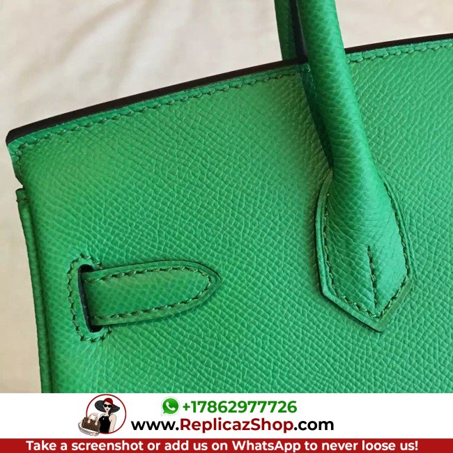 Hermes Bamboo Epsom Birkin 25cm Lushentic Grade Replica - Image 4
