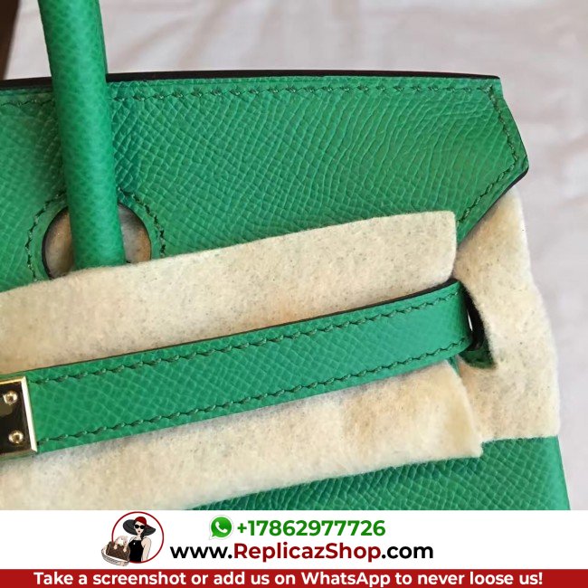 Hermes Bamboo Epsom Birkin 25cm Lushentic Grade Replica - Image 8