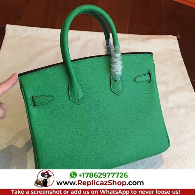 Hermes Bamboo Epsom Birkin 25cm Lushentic Grade Replica - Image 9