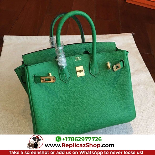 Hermes Bamboo Epsom Birkin 25cm Lushentic Grade Replica - Image 10