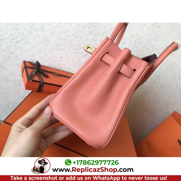 Hermes Crevette Clemence Birkin 25cm Lushentic AAAAA Grade Replica - Image 5
