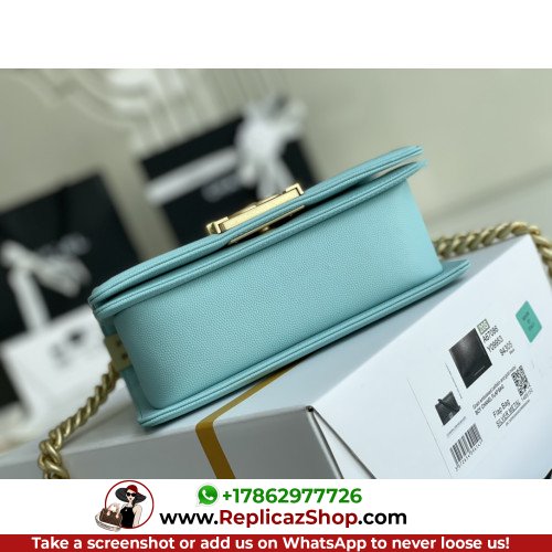 Chanel Boy Bag Caviar 20cm Small Lushentic AAAAA grade replica - Image 7