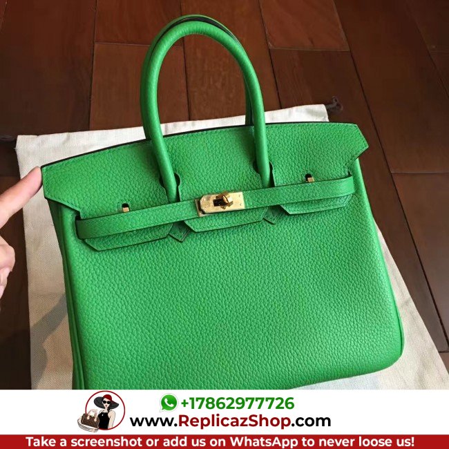 Hermes Bamboo Clemence Birkin 25cm Lushentic Grade Replica